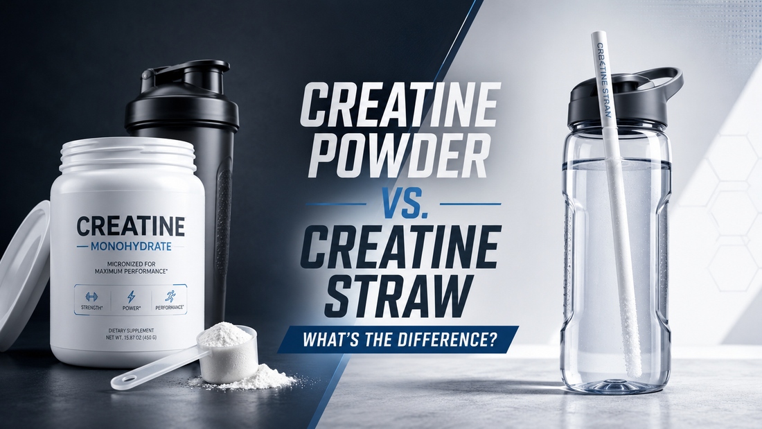 Creatine Powder vs. Creatine Straw | Easier 5g Creatine